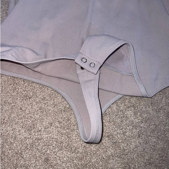 New Fabletics Mindy Sculptknit Bodysuit Ash size M - Picture 5 of 7